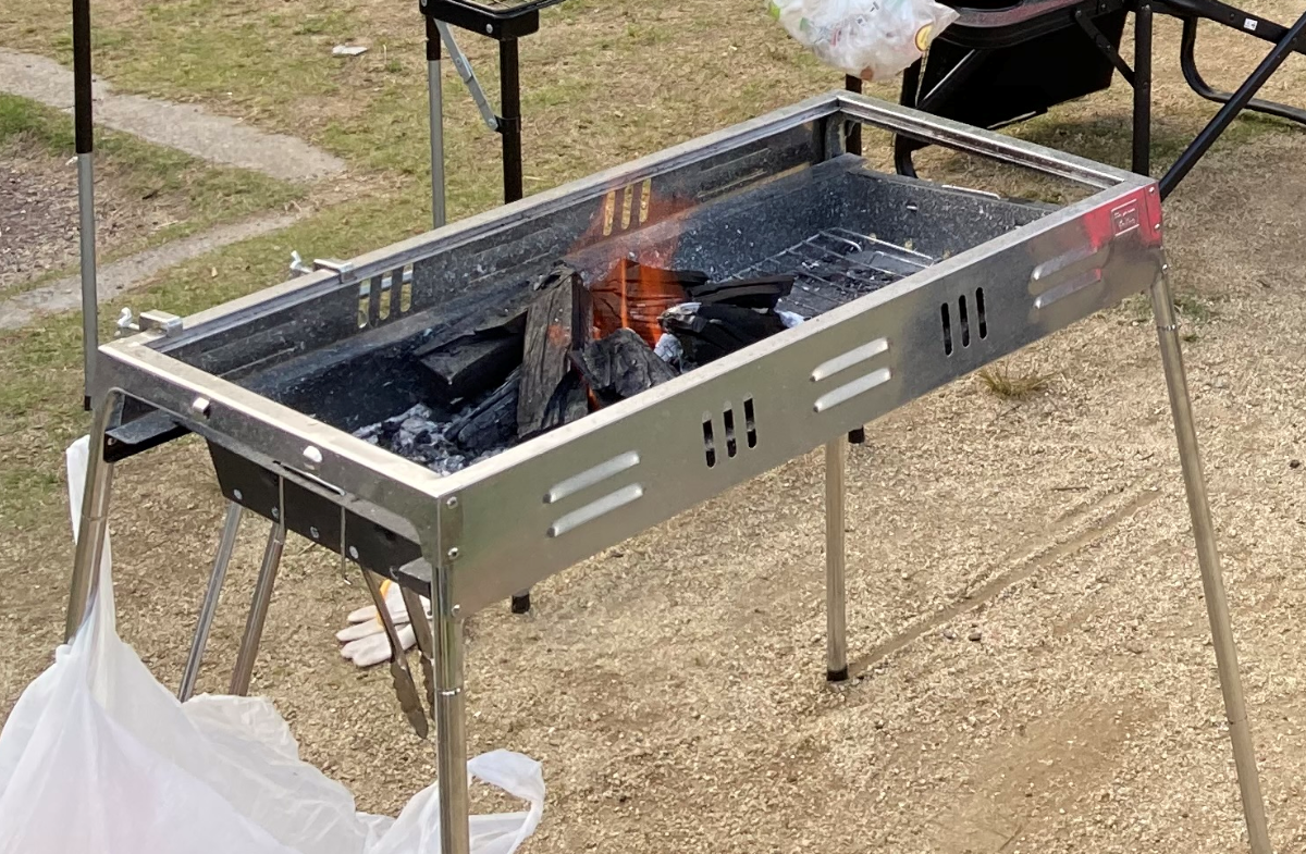 コスパ最高】おすすめDCMステンレスBBQコンロ 長さ750mm | もっと知り 